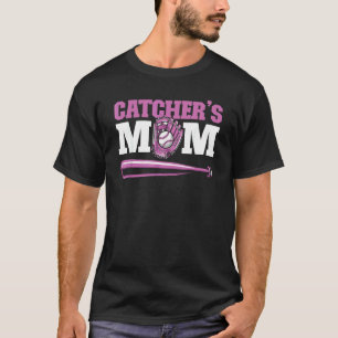 Softball Baseballschläger Catcher Batter Pitcher T-Shirt