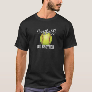 Softball Big Brother Vintage Softball-Familie Matc T-Shirt
