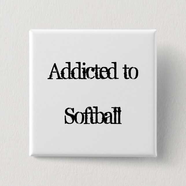 Softball Button (Vorderseite)