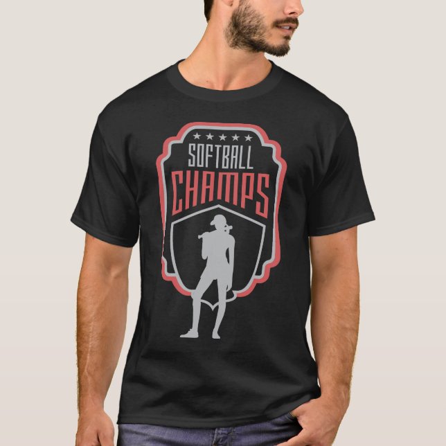 Softball Champs T-Shirt (Vorderseite)