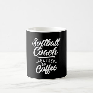 Softball Coach Job Title-Geschenk Kaffeetasse