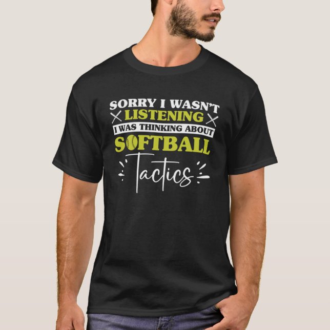 Softball Coach T-Shirt (Vorderseite)