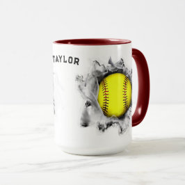 Softball Collectible Tasse
