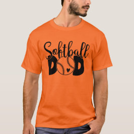 Softball  Dad  T-Shirt