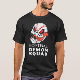Softball Demon Squad Softball T-Shirt
