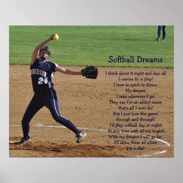 Softball Dreams Poster (Vorne)
