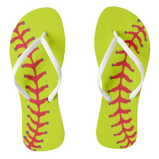 Softball Flip Flops