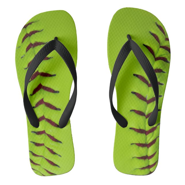 Softball-Flip-Flops Flip Flops (Fußbett)