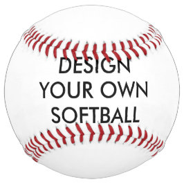 Softball für Personalisierte Regelgröße