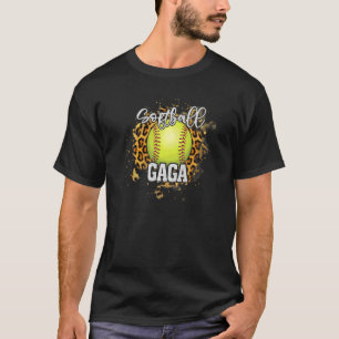 Softball Gaga Vintage Softball Familie Passend T-Shirt