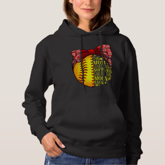 Softball Gift Mama Frauen Pitcher Fängerin Girls Hoodie