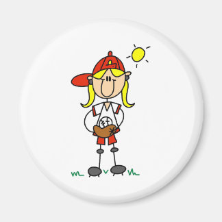 Softball Girl Magnet
