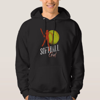 Softball Girl   Women Softball Player Softball Hoodie