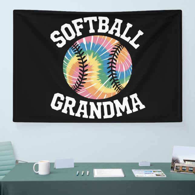 Softball Grandma Banner (Messe)