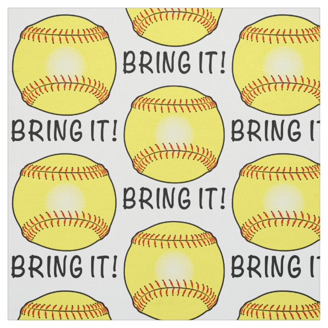 Softball: Holen Sie ihn Stoff (Muster)