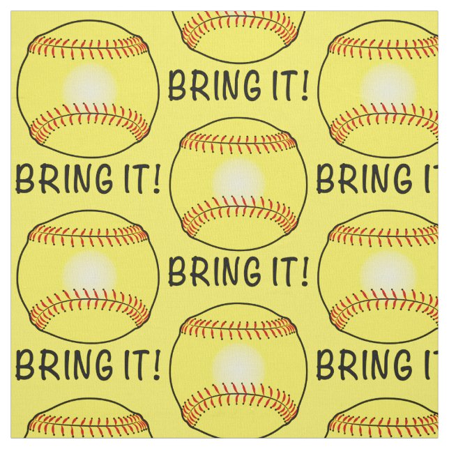 Softball: Holen Sie ihn Stoff (Muster)