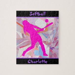 Softball Hologram zersplittert Puzzle