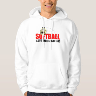 Softball ist Leben Hoodie