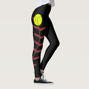 Softball-Jahreszeit Leggings