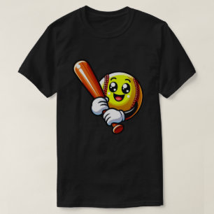 Softball lächelt: Streit um Spaß! T-Shirt
