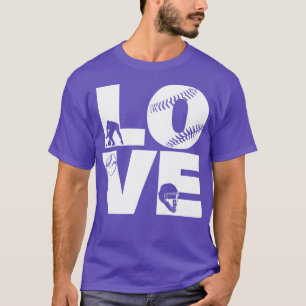 Softball LIEBE Funny 14 T-Shirt