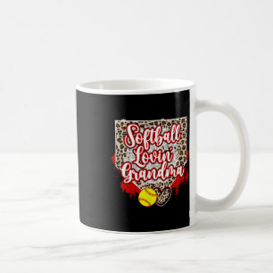 Softball liebende Oma Softball-Oma  Kaffeetasse