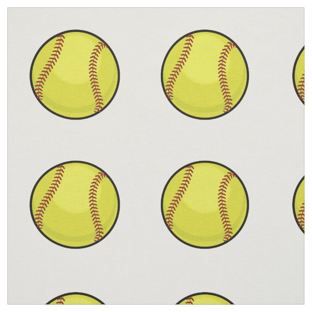 Softball-Lüfter Stoff (Muster)