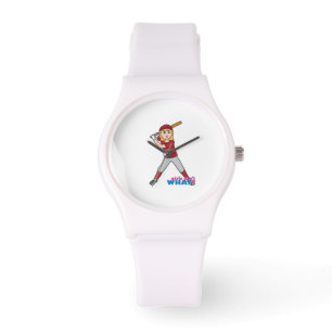 Softball-Mädchen Armbanduhr