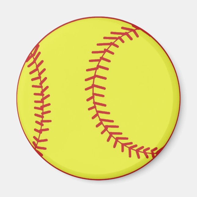 Softball Magnet (Vorne)
