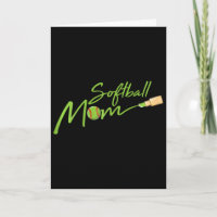 Softball-Mama Cooler Sportfan Spieler Stolz Mama M