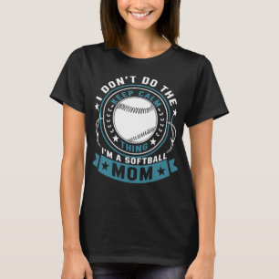 Softball-Mama-cooles Mutter-Geschenk T-Shirt