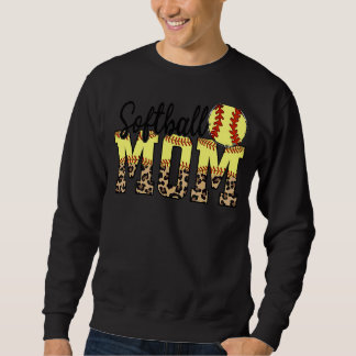 Softball Mama Der beste Muttertag Sweatshirt