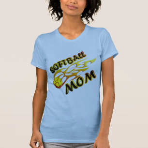 Softball-Mama (Flamme) copy.png T-Shirt