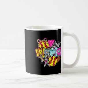 Softball Mama Mama Softball Game Day Vibes Mütter Kaffeetasse