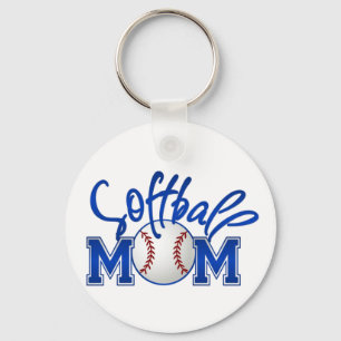 Softball-Mama Schlüsselanhänger