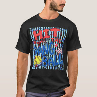 Softball-Mama traf den verdammten Ball Cute Whimsi T-Shirt