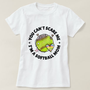 Softball-Mama - Zitat Softball-Sprichwort T-Shirt