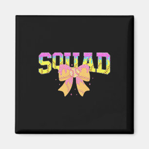 Softball-Mannschaft Eiscreme-Tropf-Spieltag-Famili Magnet