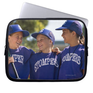 Softball-Mannschaftskameraden Laptopschutzhülle