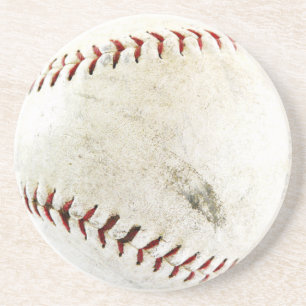 Softball-Mannschaftsspieler Sandstein Untersetzer