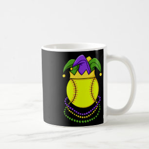 Softball Mardi Gras Karneval Golfturnier Kaffeetasse