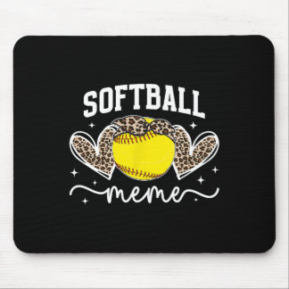 Softball Meme Heart Grandma Meme Of A Softball Pla Mousepad