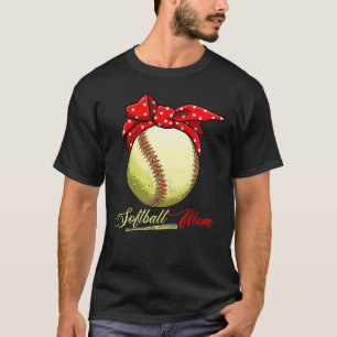 Softball-Mutter Frauen Pitcher Catcher Mädchen  3 T-Shirt