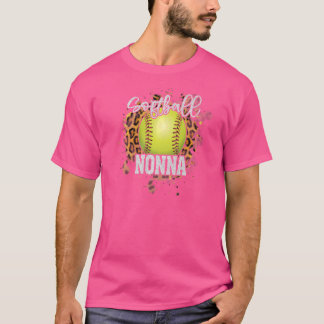 Softball Nonna Vintag Softball Familie Matching T-Shirt