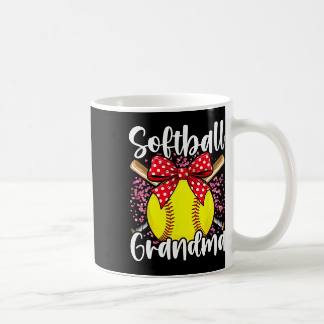 Softball-Oma _2 Kaffeetasse (Rechts)