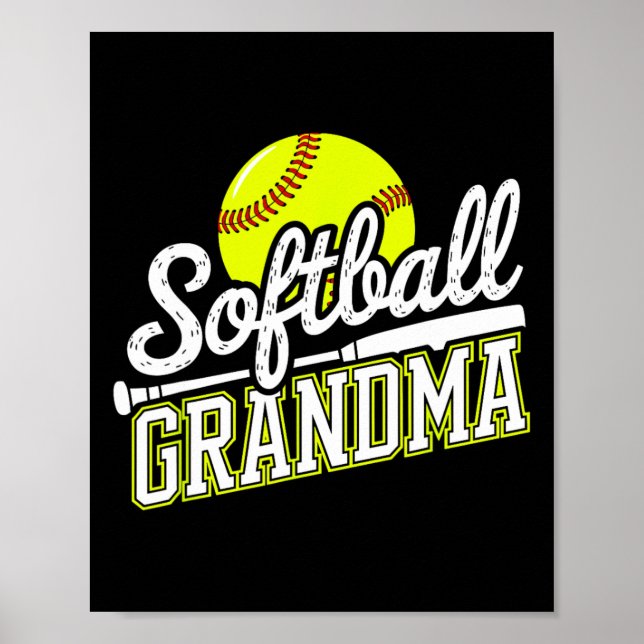 Softball-Oma _5  Poster (Vorne)