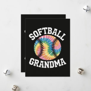 Softball-Oma Feiertagskarte