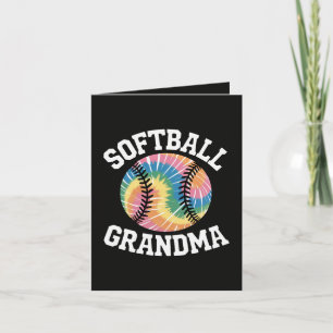 Softball-Oma Feiertagskarte