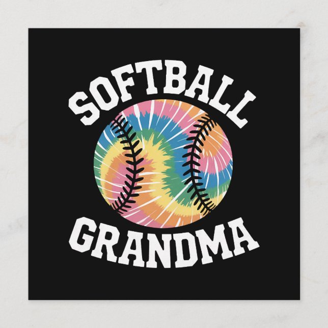 Softball-Oma Programm (Vorderseite)