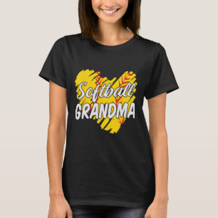 Softball-Oma Softball-Designs für Frauen Großelter T-Shirt